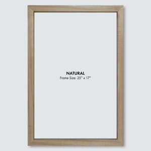 Natural Wood Frame