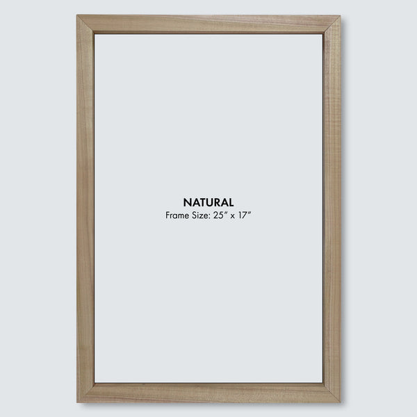 Natural Wood Frame